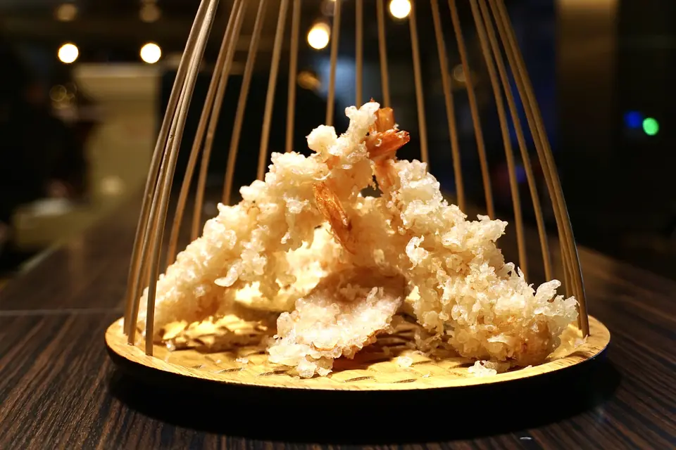 Tempura di gamberi